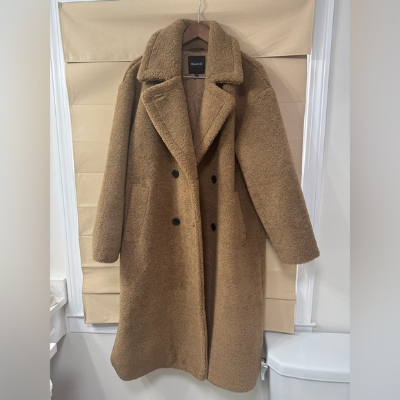Madewell Jackets & Blazers - Madewell Teddy Long Coat